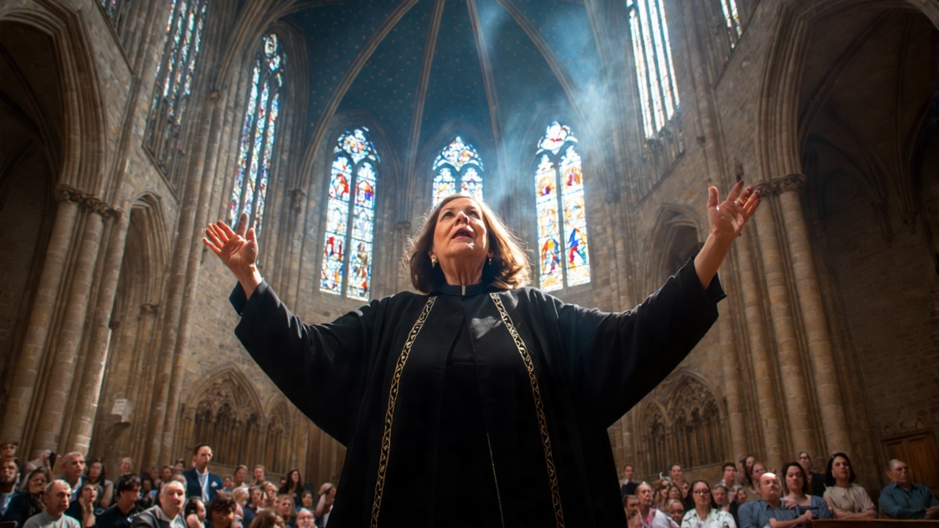 Sarah Mullally é a primeira mulher a ser a bispa de Canterbury